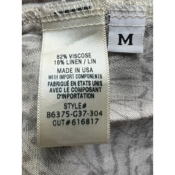 BELLA DAHL WOMENS MEDIUM LINEN BLEND SLEEVELESS TIERED MINI DRESS NEUTRAL NEW - Picture 11 of 13